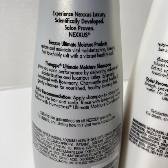 Nexxus Ultimate Moisture 2 Shampoo 1 Conditioner Original Formula - Picture 8 of 13